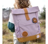 Cartable cp rolltop little gang mauve