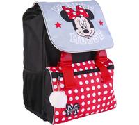 Cartable Disney Minnie, sac avec pompon, 42 cm