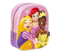 Cartable Disney Princesses rose pour maternelle 25 x 31 x 10 cm - sac à dos enfant