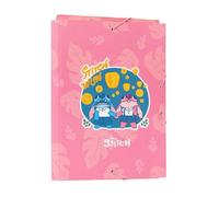 Grupo Erik - Pochette Cartonnée A4 Stitch | Chemise à Rabats Rigide|Chemise Cartonnée A4 24 x 34 cm | Fournitures Scolaires, Fournitures de Bureau