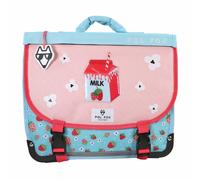 Cartable enfant Pol Fox Strawberry Bleu 38 cm