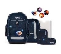 ergobag Sac à dos scolaire Maxi Set – 6 pièces, cartable ergonomique