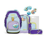 Cartable - ERGOBAG - PACK COMIC ADVENTURE EDITION - Violet - Primaire - Dos
