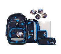 Cartable Ergobag Pack VerfolgBärjagd - Bleu - Enfant - Bride à bouton - Mixte - Primaire