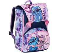 Cartable extensible enfant - Seven - Lilo & Stitch - Sac à dos scolaire - Extensible - 28 x 40 x 13 (+9) cm - 33 L