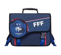 Cartable - FFF - FFF Ball - 38 cm - 2 compartiments - Motif football