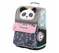 Baagl Cartable Fille pour 1ère classe - Sac d'école ergonomique avec sangle de poitrine - Cartable Tornister, Panda