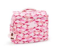 Cartable Fille Kipling Codie S En Polyester Recyclé Motif Feuille Palm Rose TU