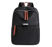 Cartable Fille Maternelle - À La Mode Étudiant Sac À Dos pour Ordinateur Portable Femme 14 Pouces Haute Capacité Cartable (Black One Size)