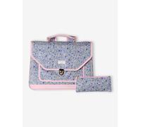 Cartable fille personnalisable lilas poudré TU