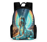CArtable Fille Primaire Sphinx,6 À 15 Ans, Sac À Dos 1- Garçon Kids Pour Enfants 3D pharaon égyptien Backpack D'école Primaire, Léger Sac Scolaire Enfant