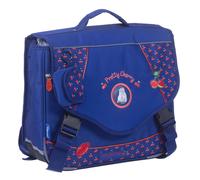 Cartable Fille Tissu Imprimé Cerises Teo Jasmin 38 Cm Bleu / Rouge TU
