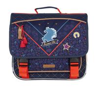 Cartable Fille Toile Imperméable Motif Cheval Stalla Bianca 38 Cm Bleu / Rouge TU