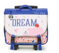 Cartable filles Pol Fox CARTABLE TROLLEY 38 CM A ROULETTES Rose Unique