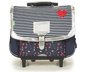 Cartable filles Tann's EMILIE CARTABLE TROLLEY 38 CM Bleu Unique