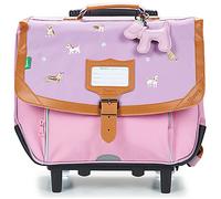 Cartable filles Tann's MILA TROLLEY 38CM Rose Unique