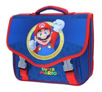 Cartable Garçon Super Mario Bros 2 Compartiments 38 Cm Bleu / Rouge TU