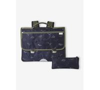 Cartable garçon + trousse dinosaures indigo TU