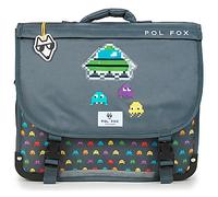 Cartable garcons Pol Fox CARTABLE SPACE INVADER 38 CM Gris Unique