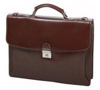 Cartable Gérard Henon Atout GH 2025 - Marron - Refente de cuir - Homme Multicolore