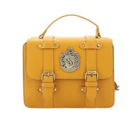 Cartable Harry Potter avec breloques, Poufflepuff, 25cm x 20cm x 10cm