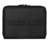 Cartable - HUGO BOSS - Label Writing Set M - Noir - Polyuréthane - Zippée