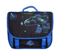 Cartable jurassic world 38cm noir bleu 2 compartiments primaire