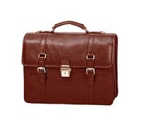 Cartable Katana 2 Soufflets Cuir De Vachette Gras K 36842