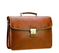 Cartable Katana Cuir De Vachette Gras 2 Soufflets K 31022