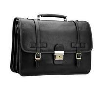 Cartable Katana Cuir De Vachette Gras 3 Soufflets K 31039