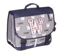 Cartable - KID'ABORD - Camps Warrior - 38 cm - Gris - 2 compartiments