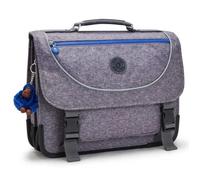 Cartable - KIPLING - Preppy - 41 CM - Blanc - 3 Compartiments - Housse de Protection Fluo