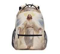 Cartable L'Homme Qui Marche Sur La Colline Sac D'École Pour Étudiant | Daypack Loisirs Bookbag Ordinateur Portable Backpack Pour randonnée Cadeau Rentrée Scolaire
