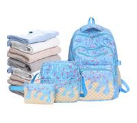 Cartable Maternelle Ensemble 3 pièces mignon motif glace cartable sac