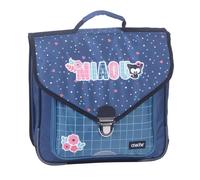 Cartable Maternelle Fille Chacha Miaou 36 Cm 2 Compartiments Polyester ? Kidabord Bleu / Bleu / Marine TU