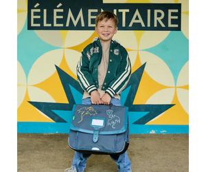 Cartable maternelle Les Fantaisies Merlin Bleu (35 cm)