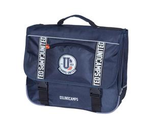 Cartable Messenger Garçon Camps 38 Cm 2 Compartiments Bandes Réfléchissantes Bleu / Blanc TU
