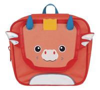 Cartable mini enfant - Tann's - Le Dragon - Orange - Polyester recyclé - Maternelle