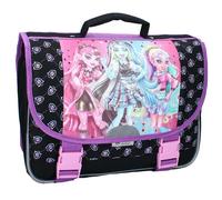 Vadobag MONSTER HIGH Feeling Fierce - Sac à dos pour enfants | école | maternelle - couleur noir et violet - dimensions 33 x 38 x 12 cm