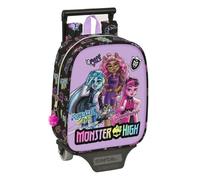 Safta Monster High ´´creep´´ Mini 232 W/ Wheels Backpack One Size