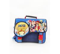Cartable - ONEPIECE - Naruto - 38 cm - 2 compartiments - Bleu