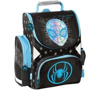 Cartable Paso - modèle : Spiderman 2, couleur : noir et bleu