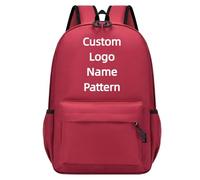 Cartable Personnalisé Logo Personnalisé Sac À Dos Classe De Formation Nom De L'école Motif Sac À Dos École Élémentaire Color10,42 * 28 * 11cm