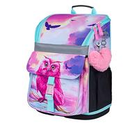 Cartable, pour fille en 1ere cole primaire, sac à dos, ergonomique, pour enfants, avec sangle de poitrine, motif chouette, Taille unique