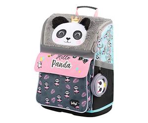 Cartable, pour fille en 1ere cole primaire, sac à dos, ergonomique, pour enfants, avec sangle de poitrine, Forme panda, taille unique