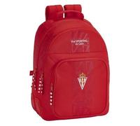 Cartable - Real Sporting de Gijón - Rouge - Polyester - 15 L - Rembourrage ergonomique