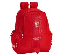 Cartable - Real Sporting de Gijón - Rouge - Polyester - 17 L - Zippée