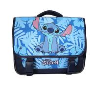 Cartable Scolaire 2 Compartiments Disney Stitch - 38 Cm Bleu M