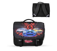 Cartable Scolaire 2 Compartiments Fast & Furious - 38 Cm Noir M