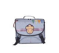 Cartable Scolaire 2 Compartiments Harry Potter University - 38 Cm Gris M